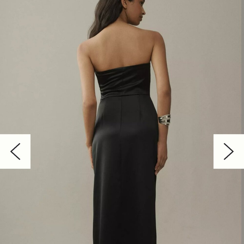Anthropologie BHLDN Strapless Maxi Dress